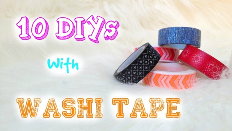 10 DIY avec du Washi Tape - Partenariat avec PimPomPerles.fr