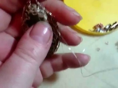 Agate slice netting tutorial part 3