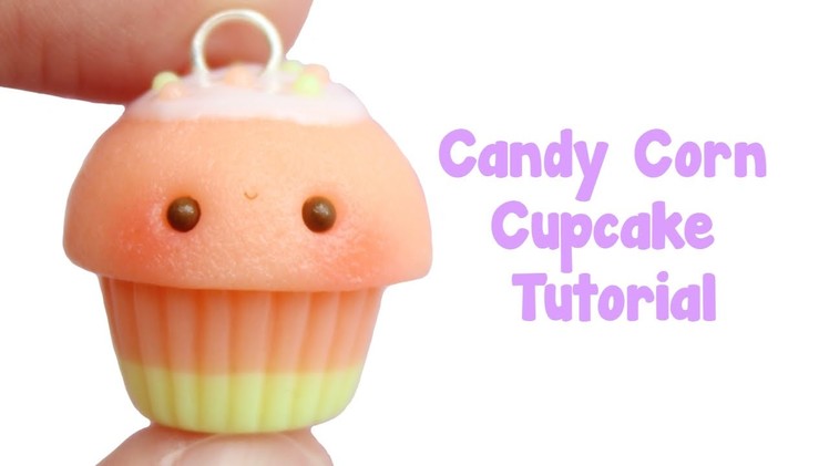 Candy Corn Cupcake Tutorial | Halloween Crafts