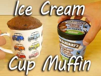 Chocolate Ice Cream Muffin in a Cup