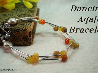 Dancing Agates Bracelet Tutorial