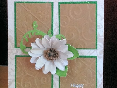 Delightful Daisy Handmade Birthday Card