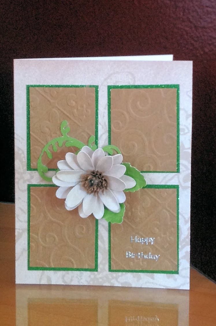 Delightful Daisy Handmade Birthday Card