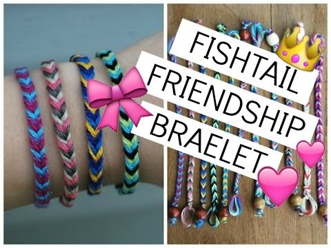 DIY Fishtail Friendship Bracelet, Easy String Bracelets How To