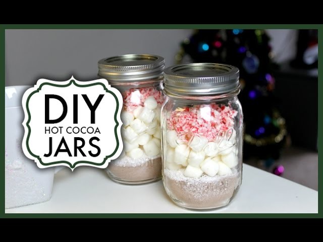 DIY Hot Cocoa Jars ❄ #DecemberDaze Day 6
