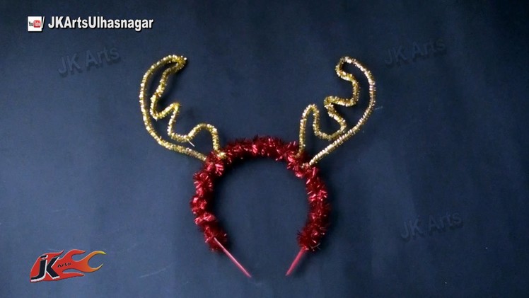 DIY Reindeer Antler Party Headbands for Christmas, New Year, Birthday | JK Arts 820