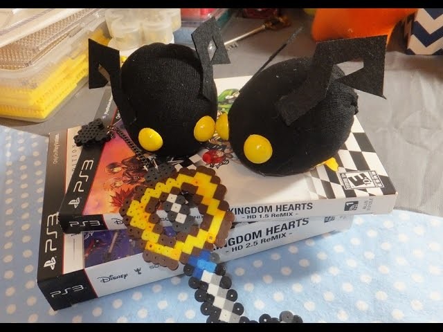 DIY: Shadow Heartless "Tsum Tsum" Style Plush ~ Kingdom Hearts