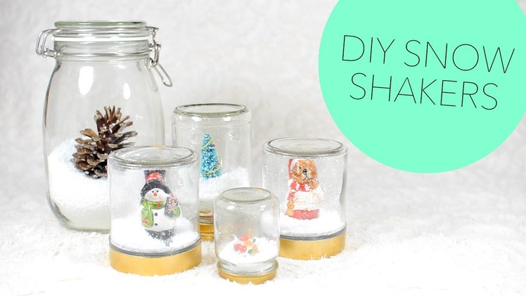 DIY Snow Shakers | ErinRachel