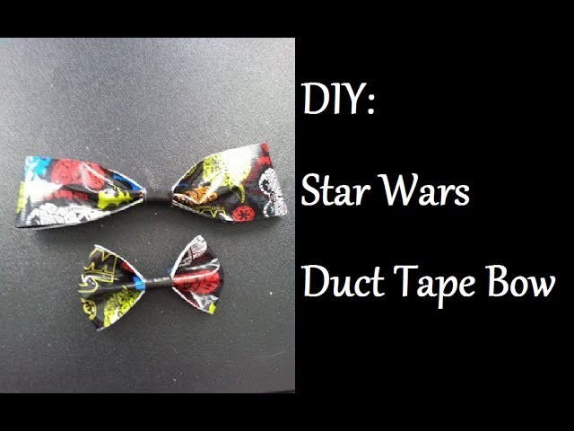 DIY: Star Wars Duct Tape Bow