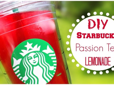DIY Starbucks Passion Tea Lemonade | Alexa's DIY Life