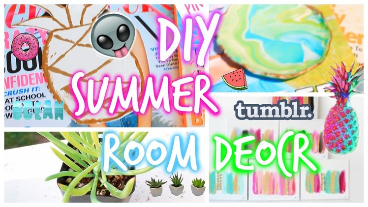 DIY summer room decor: tumblr & Pinterest inspired