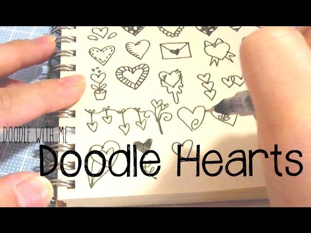 Doodle with Me: Hearts