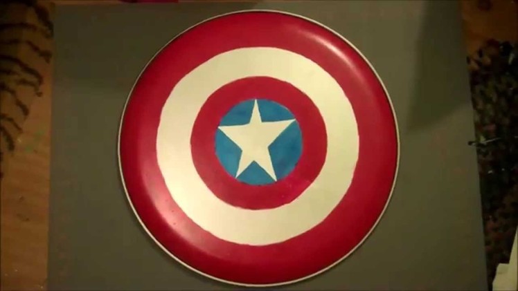 Easy DIY Captain America Shield