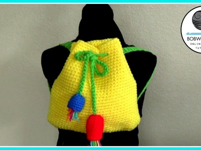 Gumnut Backpack Crochet Tutorial