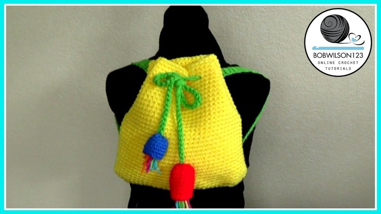 Gumnut Backpack Crochet Tutorial