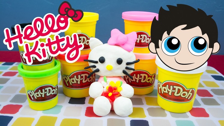 Hello Kitty Play-Doh Tutorial