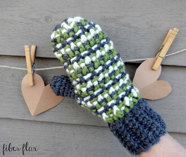 How To Crochet the Sleigh Ride Mittens, Episode 267
