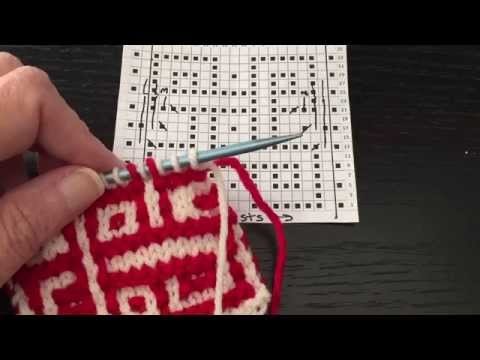 How to Increase in Mosaic Stitch Knitting