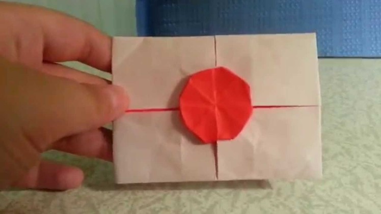 Origami Japanese Flag, Designed By Gilad Aharoni - Not A Tutorial