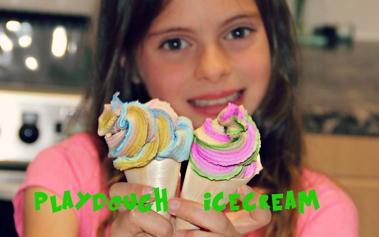 Playdough Ice-cream -DIY