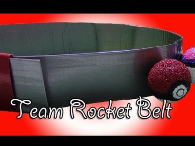 Pokemon Team Rocket Cosplay Belt Tutorial