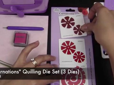 Quilled Creations - Carnation Dies.Ink Pad Tutorial