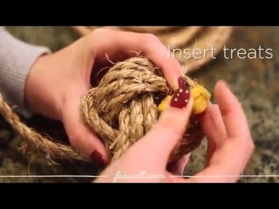 DIY Monkey Knot Toy (+Surprise)