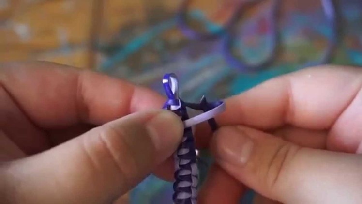 DIY Plastic Lace Bracelet