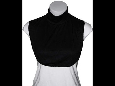 DIY: Simple  Neck Coverup. Coverage