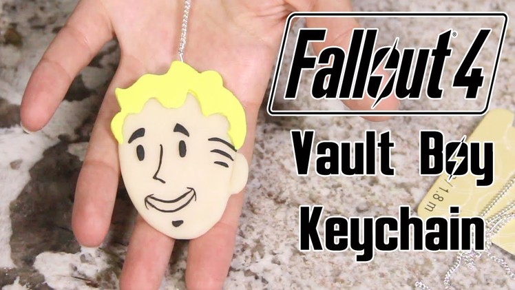 Fallout 4 Vault Boy Keychain ♥ DIY