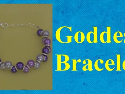 Goddess bracelet tutorial jewellery