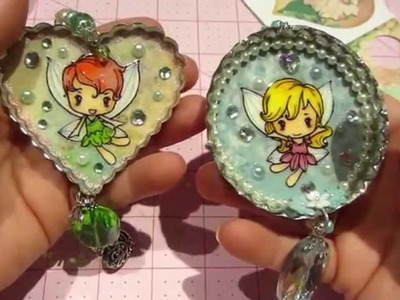 Large Bottle Cap Charm Share and Tutorial