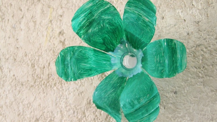 Make a Flower Decoration from a Plastic Bottle - DIY Home - Guidecentral