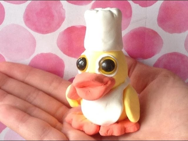 Making a duck! ・3・( air dry clay Kit.tutorial)