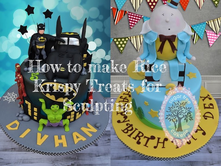 Rice krispies treats tutorial