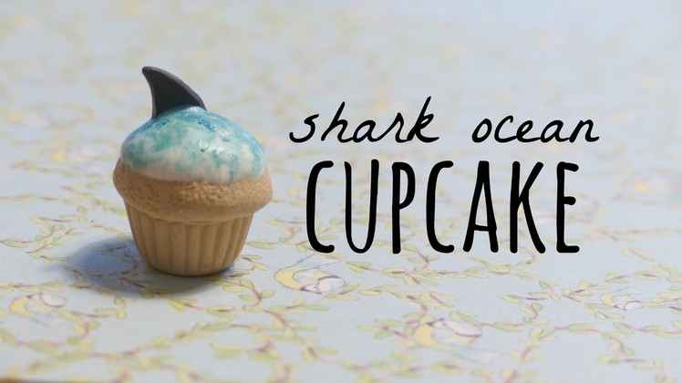 Simple Shark Cupcake Tutorial | Craftybowtie