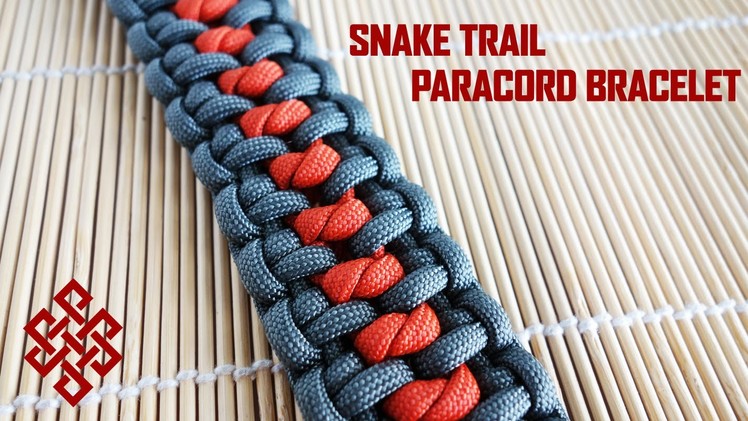 Snake Trail Paracord Bracelet Tutorial