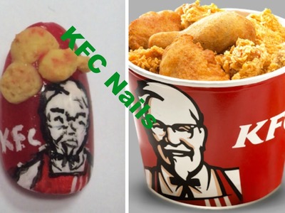3D KFC Nail Tutorial~~