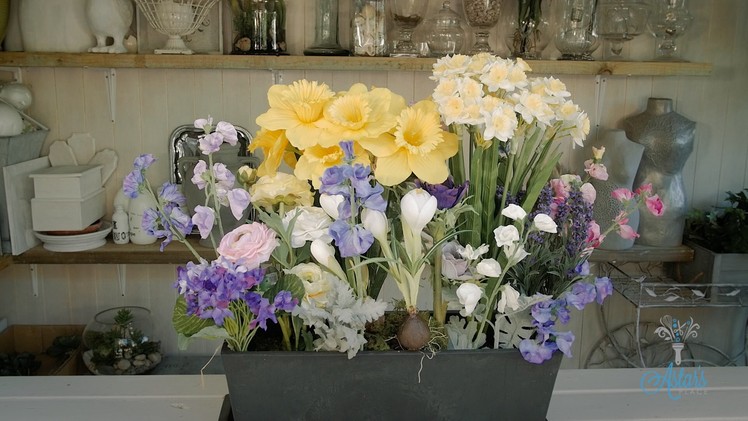 Artificial Spring Window Box Floristry Tutorial