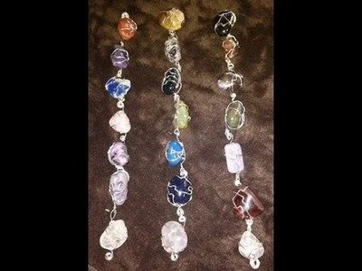 Boho Crystal Windchimes tutorial-A1 Legged Life