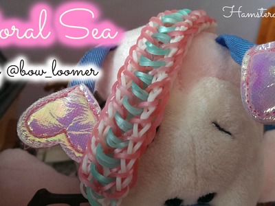 CORAL SEA bracelet tutorial || loom