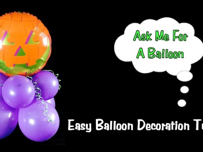 Easy Balloon Decoration Tutorial - Party Idea