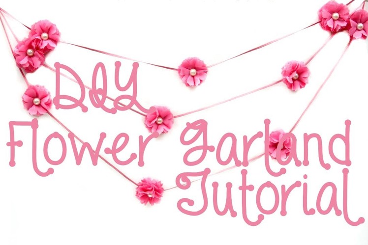 Flower Garland Tutorial