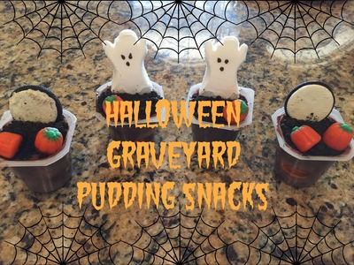 Halloween Graveyard Pudding Tutorial