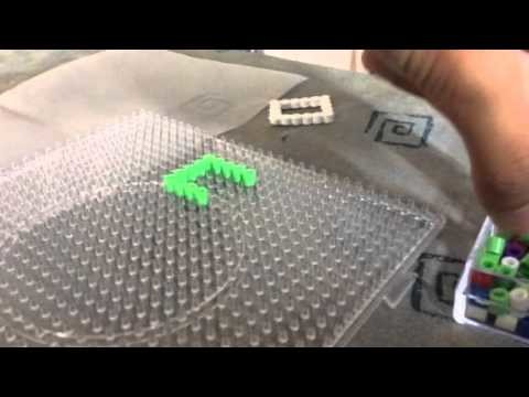 Hama beads tutorial  how to make a picture frame