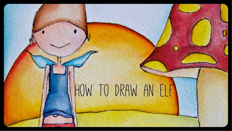 How to draw an elf : Dayth - drawing tutorial