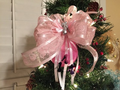 How to make a Barbie Christmas Ball Ornament Tutorial