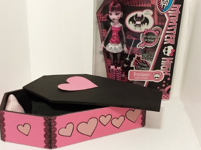 How To Make A Draculaura Bed Tutorial - Monster High