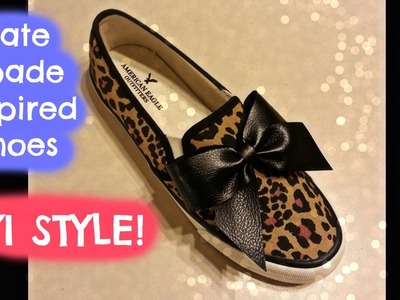 Kate Spade Inspired Shoes | DIY Style
