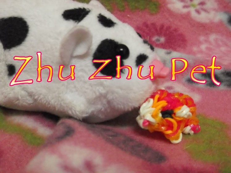 Loom Bands: 3D Zhu Zhu Pets Hamster Tutorial!